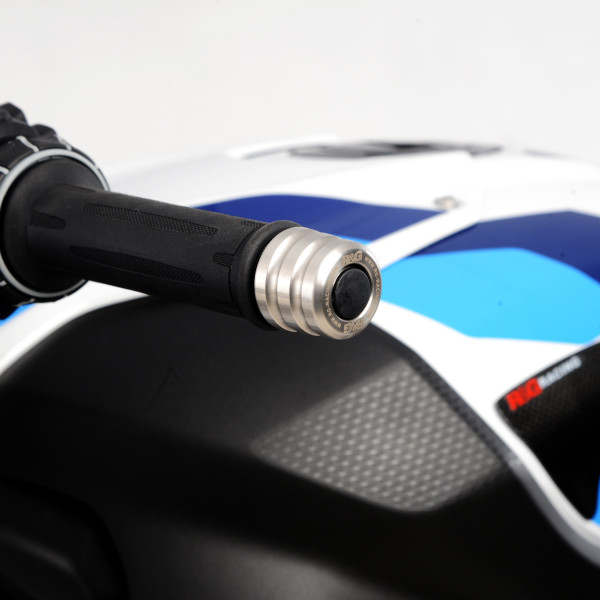 R&G R&G Stainless Steel Bar Ends for BMW S1000R/ Sport/  M Sport '21-/ F 850GS '22-/ F850GSA 19- & M1000R'23-